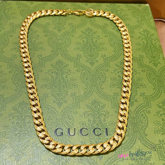 Gucci GG Logo Neckalce - 1