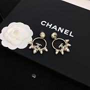 Chanel Strass & Faux Pearl CC Drop Earrings - 6