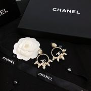 Chanel Strass & Faux Pearl CC Drop Earrings - 3
