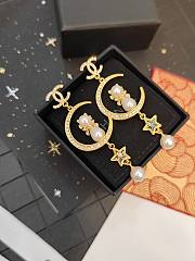 Chanel Gold Long Earrings - 6