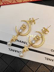 Chanel Gold Long Earrings - 4