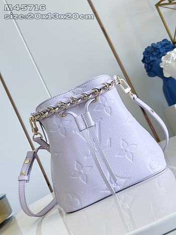 Louis Vuitton NéoNoé BB Monogram Empreinte Purple -  20 x 13 x 20 cm