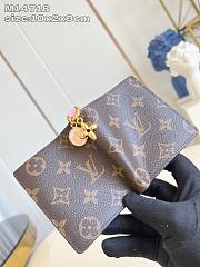 Louis Vuitton Charms Monogram Zesty Lime Pink - 10 x 2.5 x 9 cm - 5
