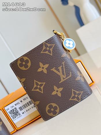 	 Louis Vuitton Charms Monogram Zesty Lime Blue - 10 x 2.5 x 9 cm