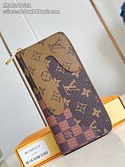 Louis Vuitton Zippy Wallet Brown -  19.5 x 10.5 x 2.5 cm - 1