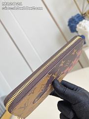 Louis Vuitton Zippy Wallet Brown -  19.5 x 10.5 x 2.5 cm - 2