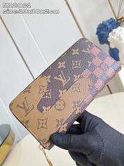 Louis Vuitton Zippy Wallet Brown -  19.5 x 10.5 x 2.5 cm - 3