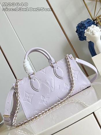 Louis Vuitton OnTheGo East West Monogram Empreinte Leather - 13 x 10 x 25cm