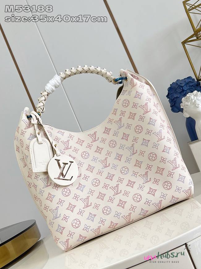 Louis Vuitton Carmel Mahina Dream Cream M25894 - 35x40x17cm - 1