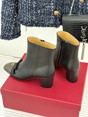 Valentino Garavani Leather Valet De Roi Ankle Boots 60 - 6