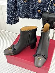 Valentino Garavani Leather Valet De Roi Ankle Boots 60 - 5