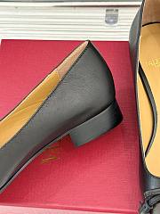 Valentino Garavani Leather Valet Du Roi Ballet Flats  - 2