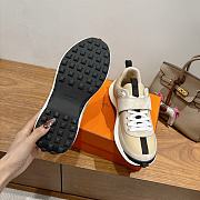 	 Hermes Taupe Loop sneaker - 3