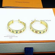 Louis Vuitotn Loop Earrings - 3