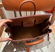 Hermes birkin togo leather silver hardware 25 - 5