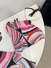 Pucci Iride print Swimsuit Emilio Pucci Rosa - 2