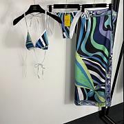 Pucci Emilio Pucci Iride Printed Bikini Set - 1