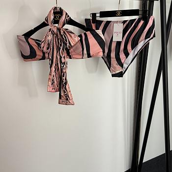 Pucci Emili Brown Marmo-Print Set