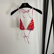 Pucci Marmo Print Triangle Bikini - 3