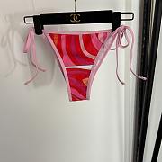 Pucci Marmo Print Triangle Bikini - 2