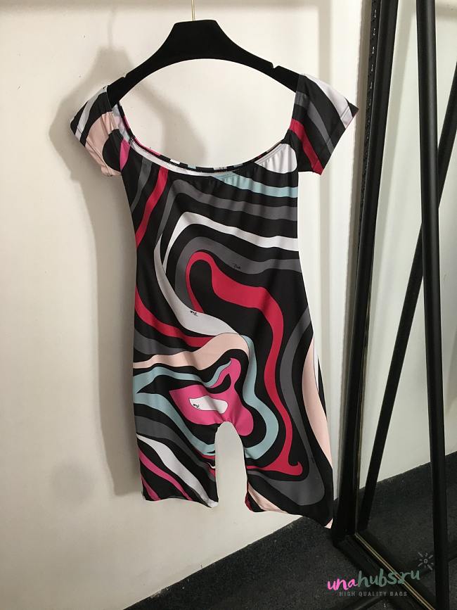 PUCCI marmo-print Jumpsuit Multicolor - 1