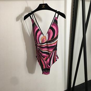 Pucci Orchidee swimsuit in pink