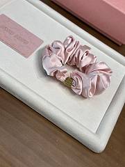 Miu Miu Pink Scrunchies - 3