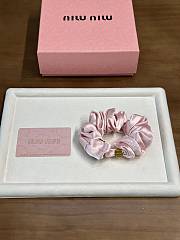 Miu Miu Pink Scrunchies - 2