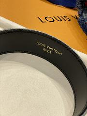 	 Louis Vuitton Black Deni, Headband - 2