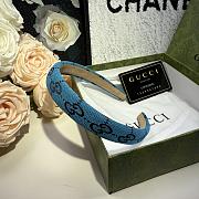 Gucci GG canvas hairband  - 2