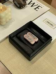 	 Miu Miu Plexiglas crystal pink hair clip - 5