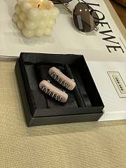 	 Miu Miu Plexiglas crystal pink hair clip - 2