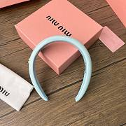 	 Miu Miu Patent Leather Headband - 6