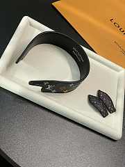 	 Louis Vuitton x Takashi Murakami black headband & hair clip - 3