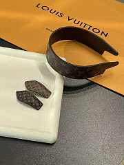 	 Louis Vuitton x Takashi Murakami brown headband & hair clip - 6