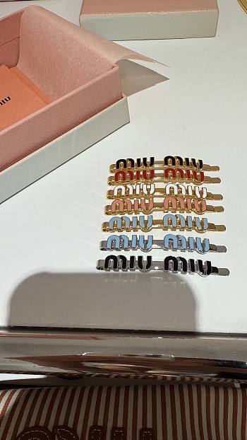 Miu Miu Hair Clip Multicolor