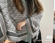Dior Oblique Shawl - 140x140cm - 5