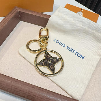 Louis Vuitton Monogram Canvas Puzzle Flower Bag Charm