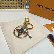 Louis Vuitton Monogram Canvas Puzzle Flower Bag Charm - 3