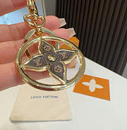 Louis Vuitton Monogram Canvas Puzzle Flower Bag Charm - 2