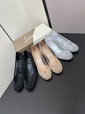 Christian Louboutin x MM6 Maison margiela strass 6.5cm