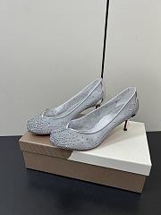 Christian Louboutin x MM6 Maison margiela strass 6.5cm - 2