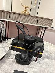 Christian Louboutin Rosalie Alta 150 Black Leather - 5