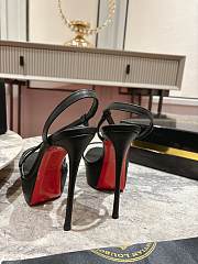 Christian Louboutin Rosalie Alta 150 Black Leather - 4