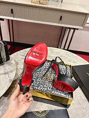 Christian Louboutin Rosalie Alta 150 Black Leather - 3