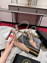 	 Christian Louboutin 100mm Condoroline Beige Pumps - 3