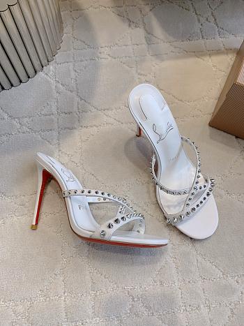 Christian Louboutin 85mm Tatoosh Spikes Mules
