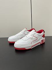 Christian Louboutin Astroloubi Spiked Leather and Mesh Sneakers  - 6