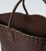 Bottega Veneta Cabat Maxi Intrecciato leather tote bag - H43xW83xD29cm - 3