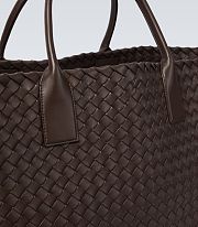 Bottega Veneta Cabat Maxi Intrecciato leather tote bag - H43xW83xD29cm - 2